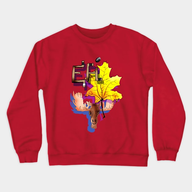 Canada EH Crewneck Sweatshirt by IanWylie87